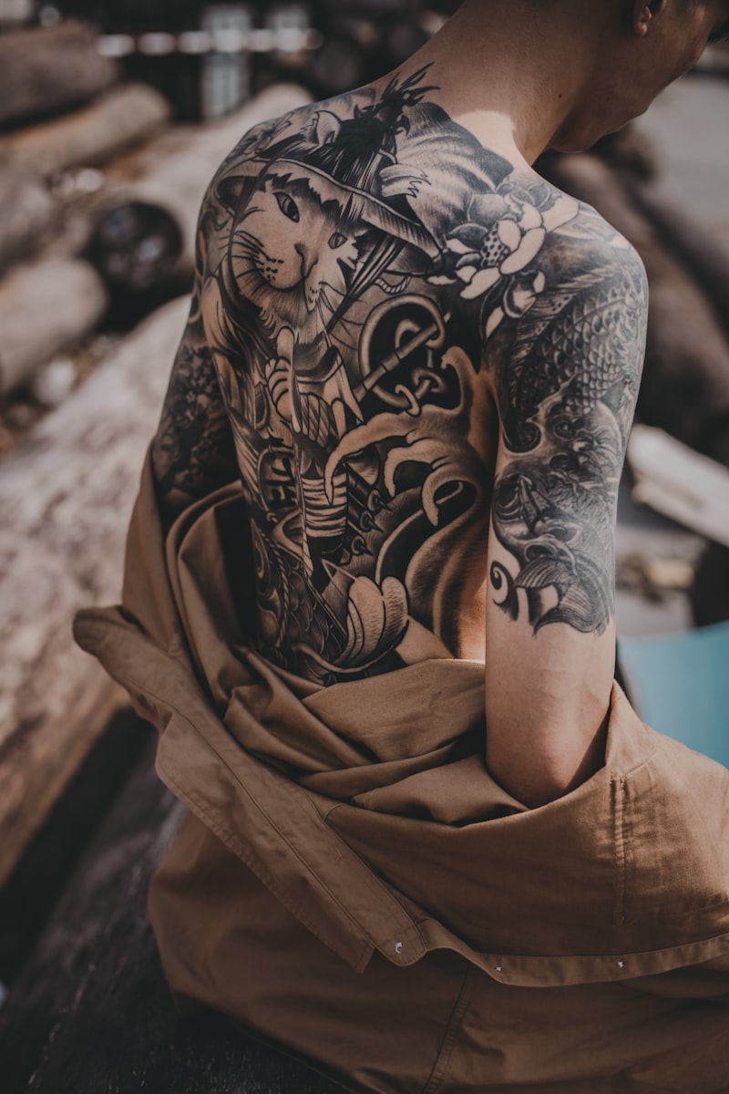 Tattoo Pain Chart